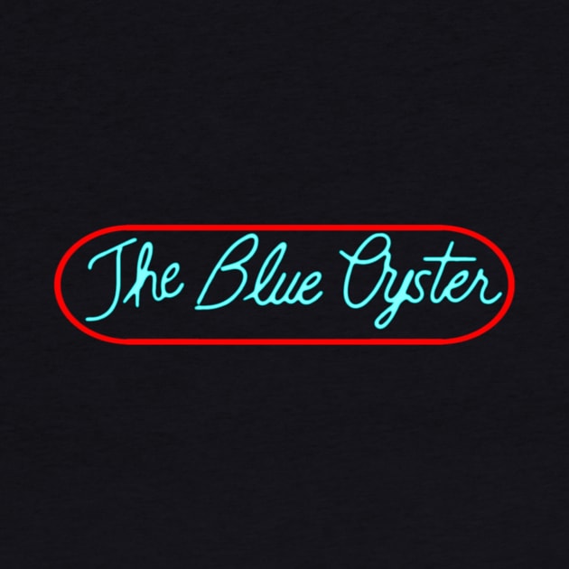 Police Academy Blue Oyster Bar Sign by frekioxo